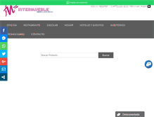 Tablet Screenshot of intermueblespacios.com